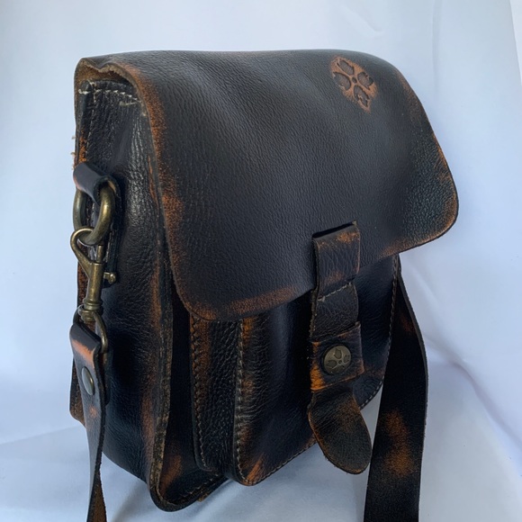 Patricia Nash Leather Venezia Pouch with Crossbody - Picture 2 of 11